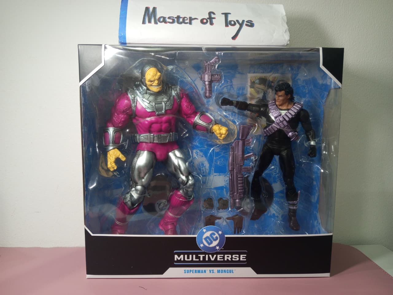 McFarlane DC Multiverse Superman VS Mongul (Return of Superman) 2 Packs - Ready Stock