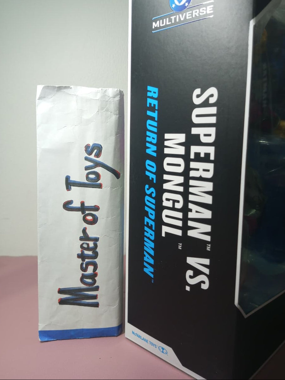 McFarlane DC Multiverse Superman VS Mongul (Return of Superman) 2 Packs - Ready Stock