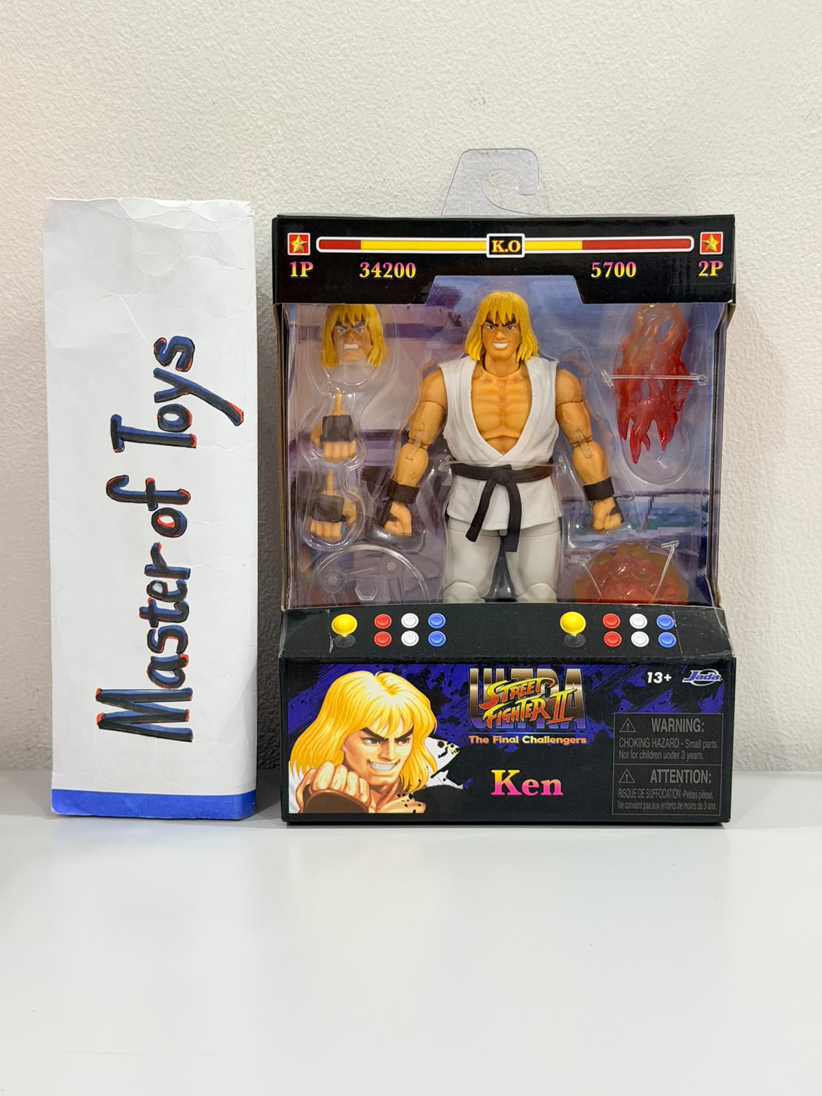 Jadatoys Ultra Street Fighter II The Final Challengers Ken - Ready Stock
