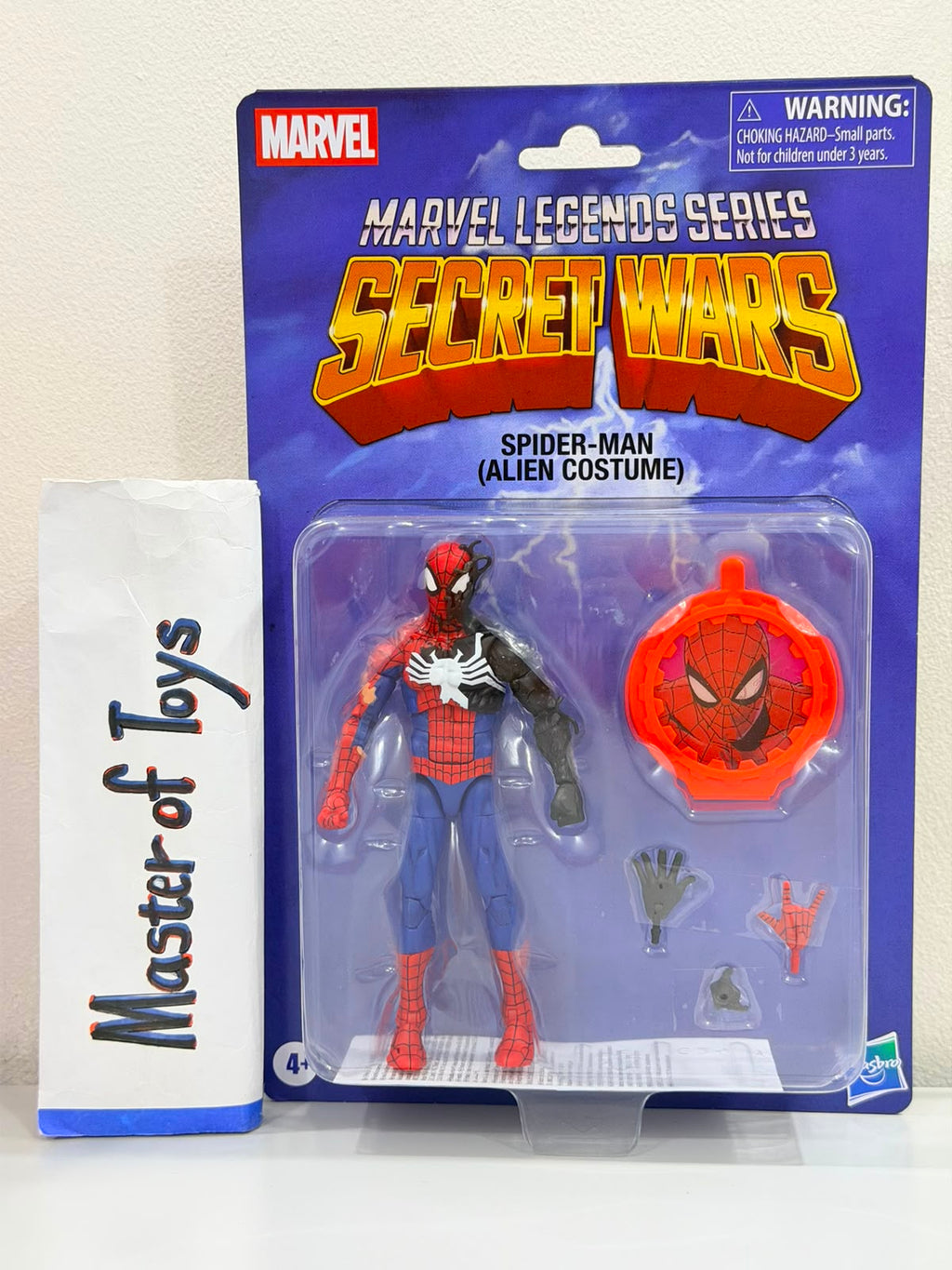 Hasbro Marvel Legends Secret Wars Spiderman (Alien Costume) - Ready Stock