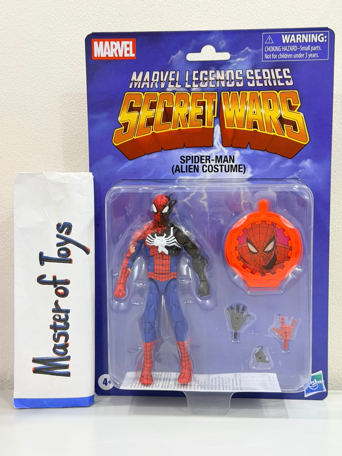 Hasbro Marvel Legends Secret Wars Spiderman (Alien Costume) - Ready Stock