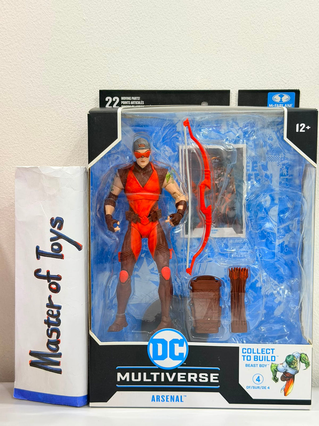 McFarlane DC Multiverse Arsenal (Titans) Without CTB Beast Boy - Ready Stock