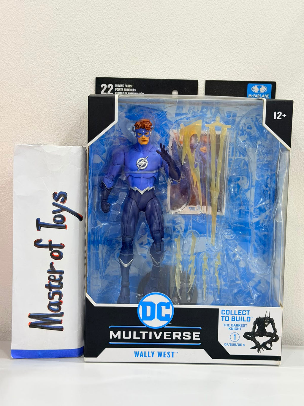 McFarlane DC Multiverse Wally West (Speed Metal) Without CTB The Darkest Knight - Ready Stock