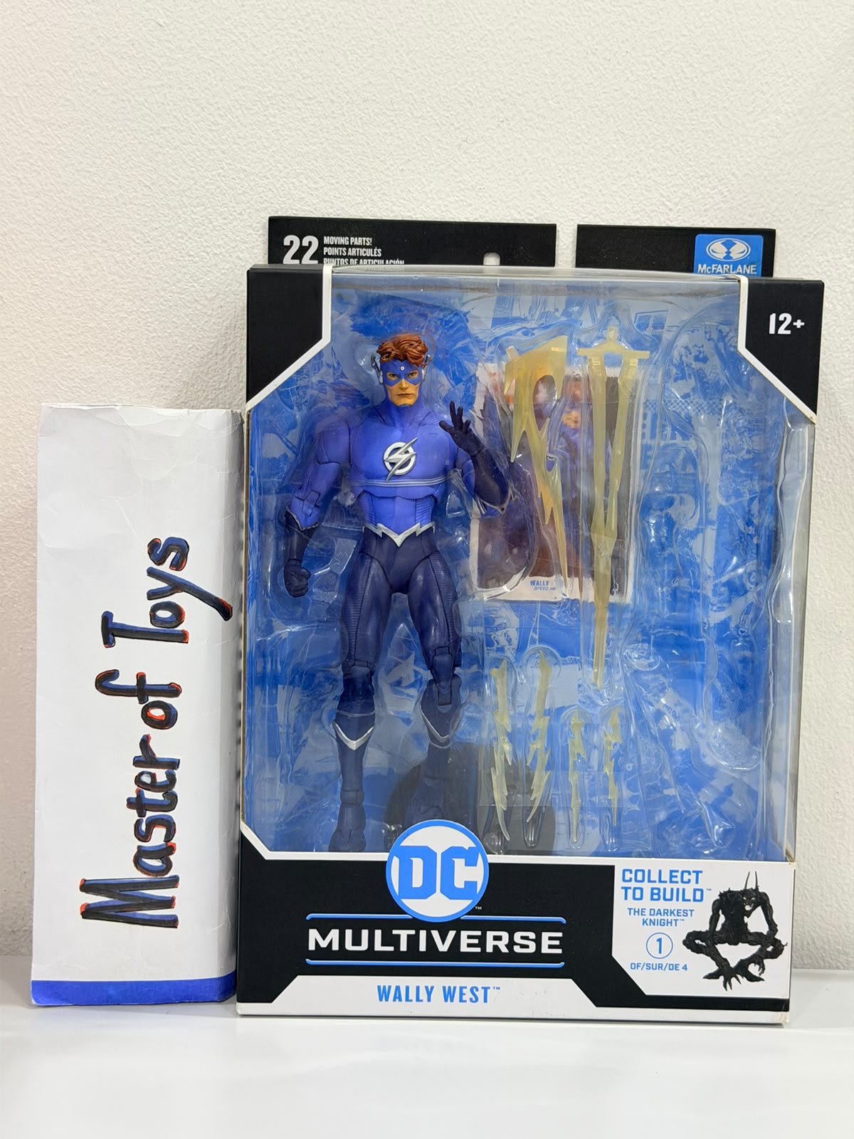 McFarlane DC Multiverse Wally West (Speed Metal) Without CTB The Darkest Knight - Ready Stock