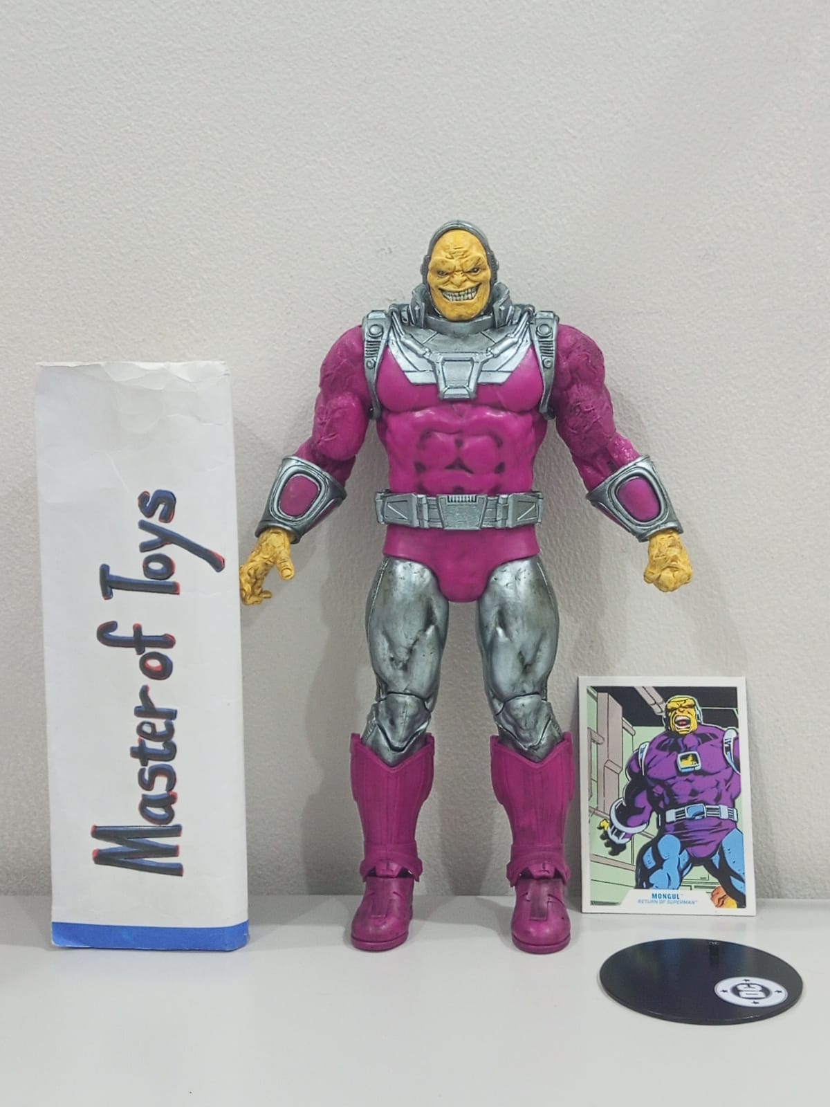 McFarlane DC Multiverse Mongul Only No Box From Superman VS Mongul (Return of Superman) 2 Packs - Ready Stock