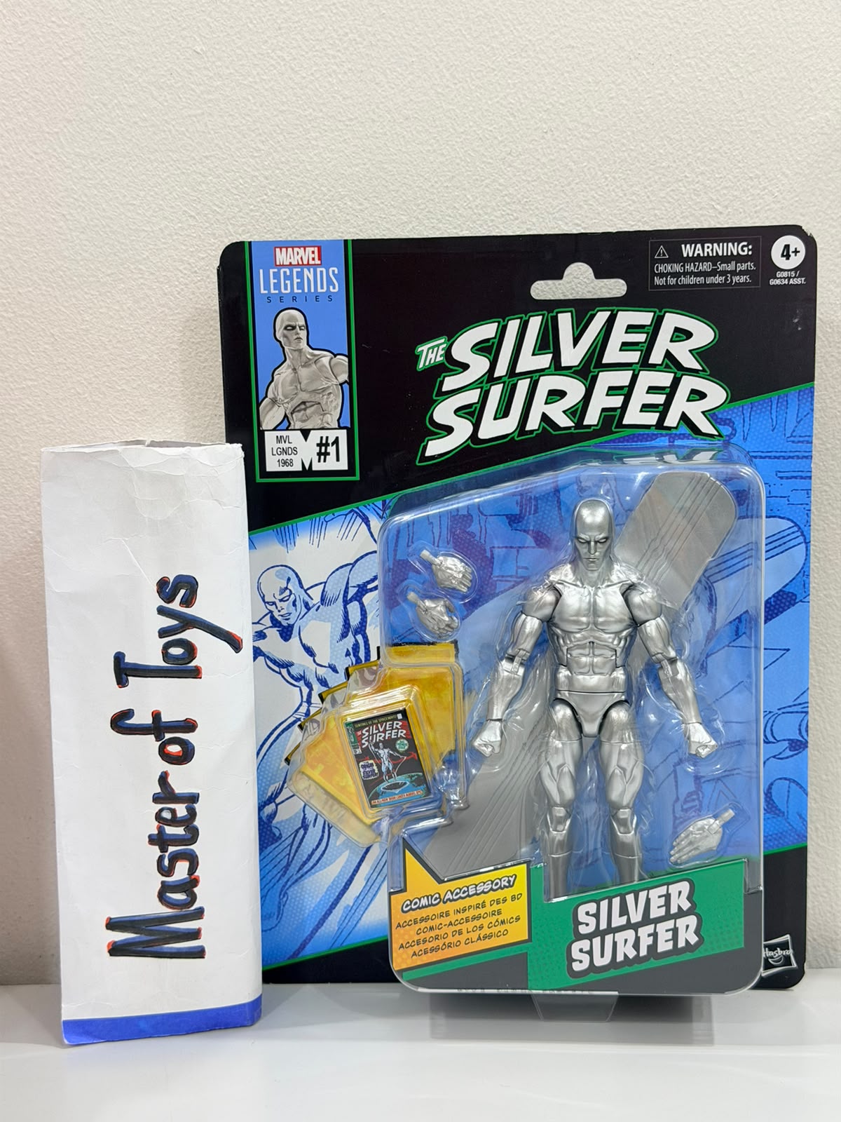 Hasbro Marvel Legends 1968 #1 The Silver Surfer  - Ready Stock