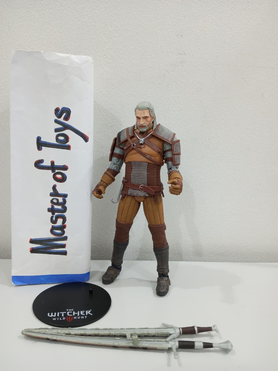 McFarlane The Witcher Geralt of Rivia Only No Box - Ready Stock