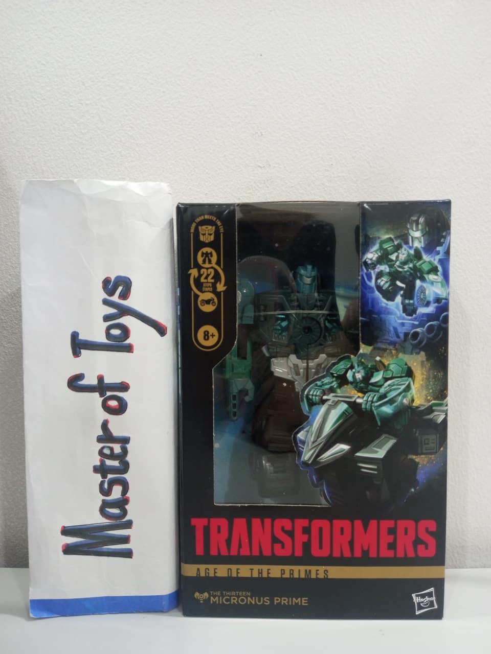 Hasbro Transformers Age of the Primes The Thirteen Micronus Prime - Ready Stock