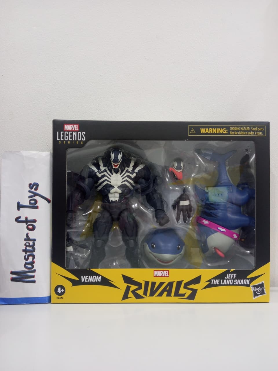 Hasbro Marvel Legends Venom & Jeff The Land Shark (Marvel Rivals) - Ready Stock