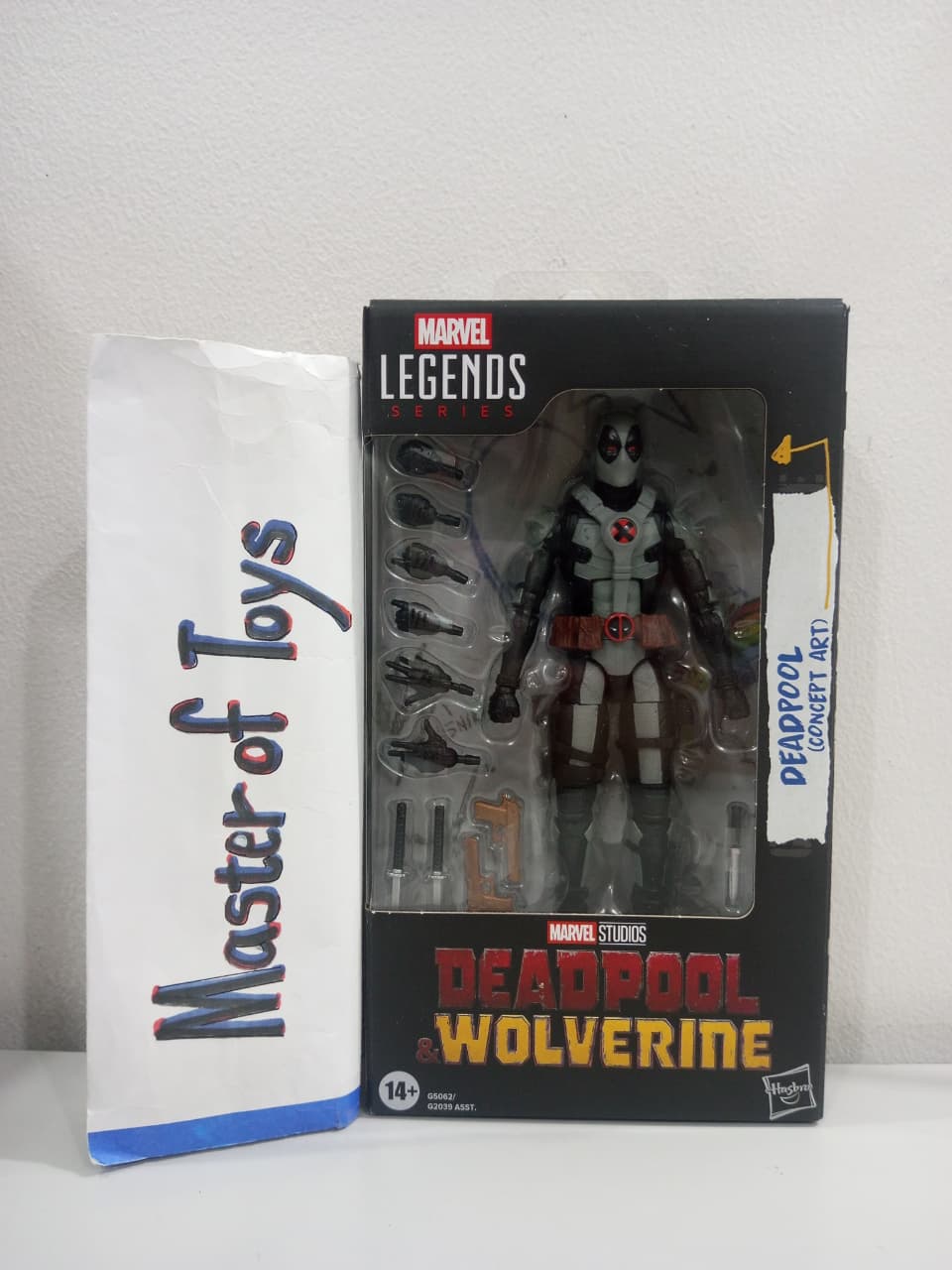 Hasbro Marvel Legends Deadpool & Wolverine Deadpool (Concept Art) - Ready Stock