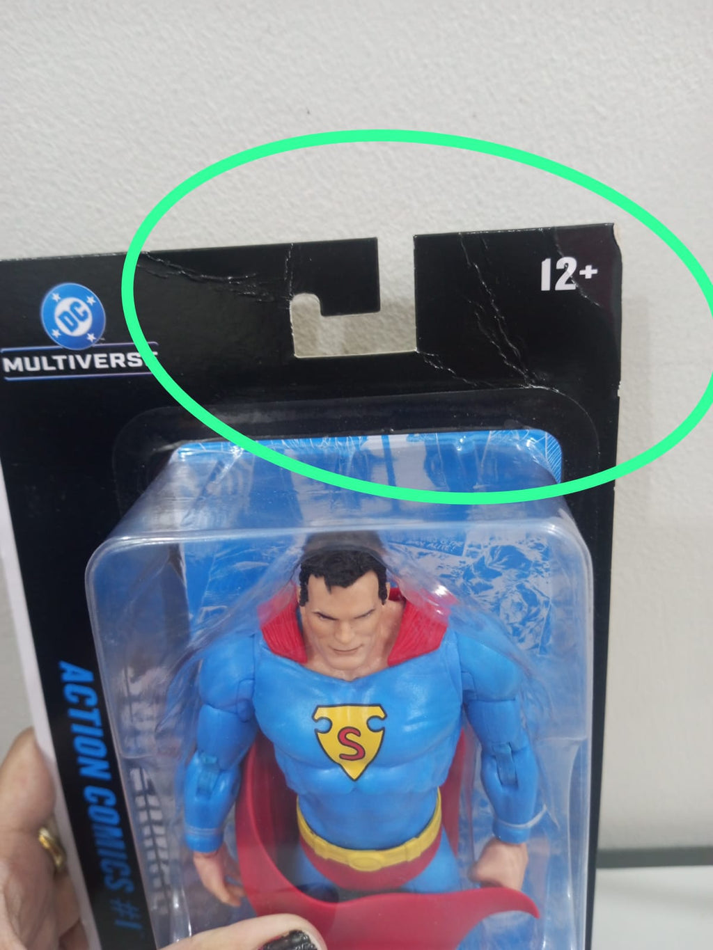 McFarlane DC Multiverse Superman (Action Comics #1) - Ready Stock