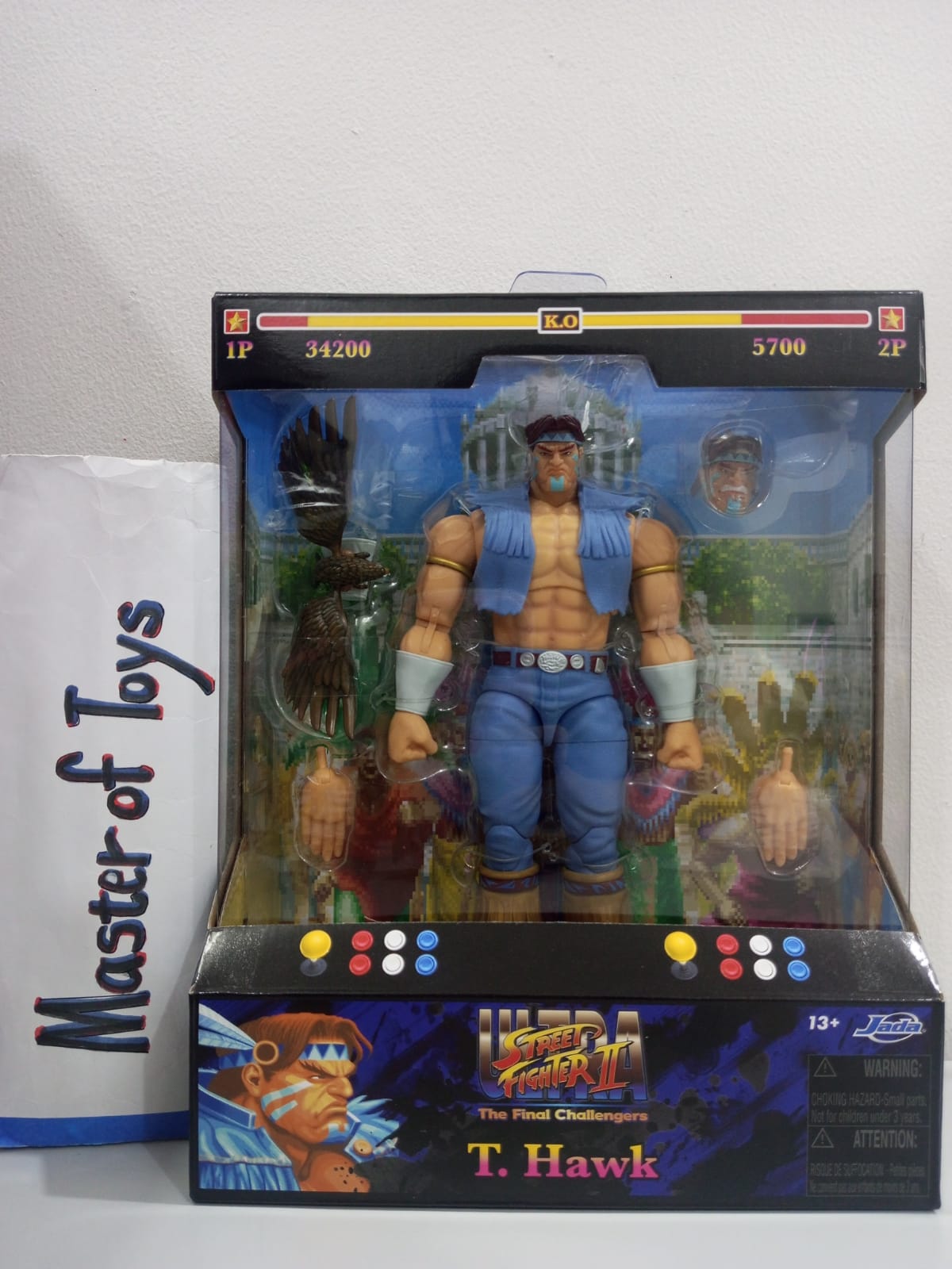 Jadatoys Ultra Street Fighter II The Final Challengers T Hawk - Ready Stock