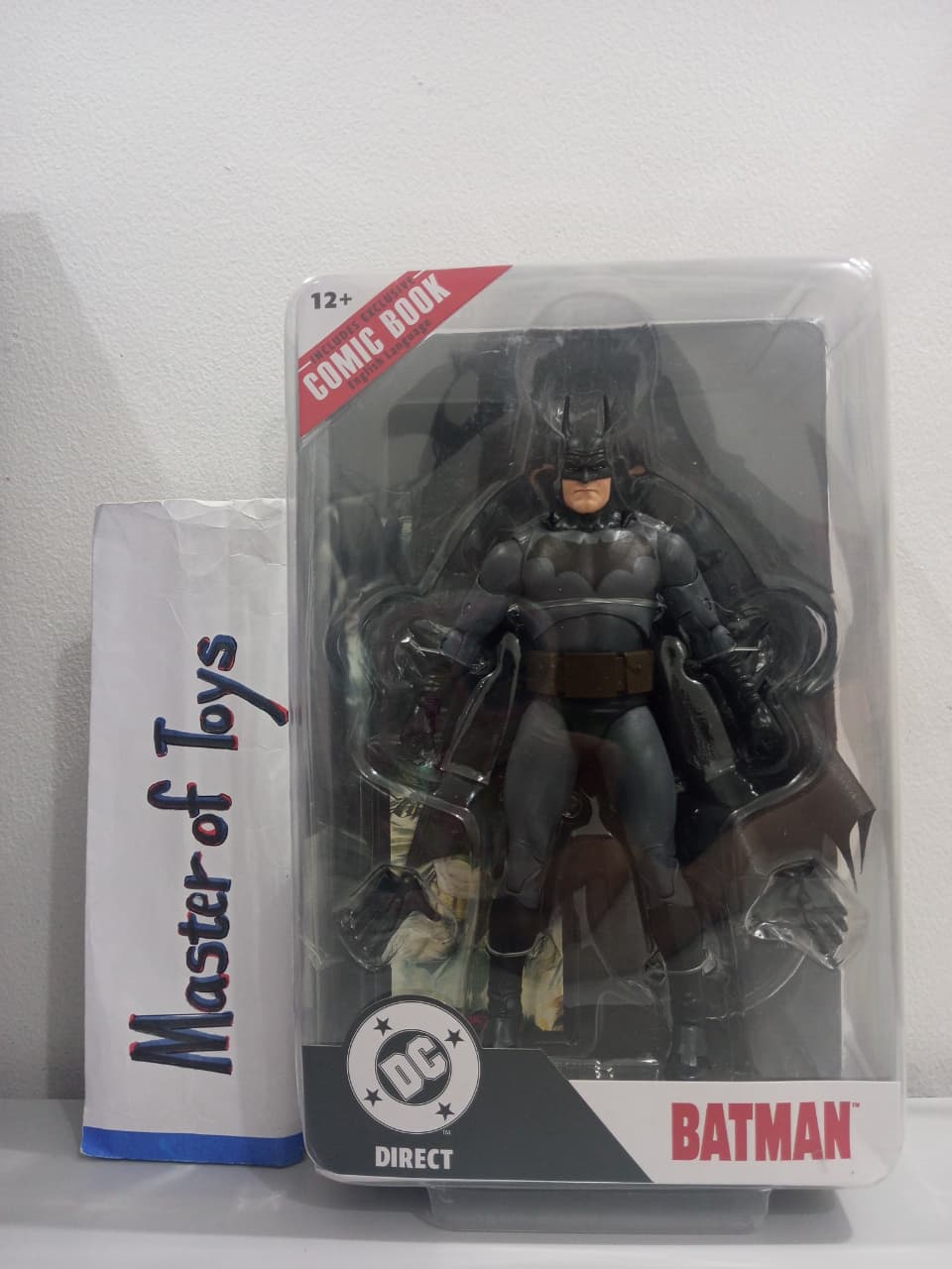 McFarlane DC Direct Batman (Justice #1) With Comic Book - Ready Stock
