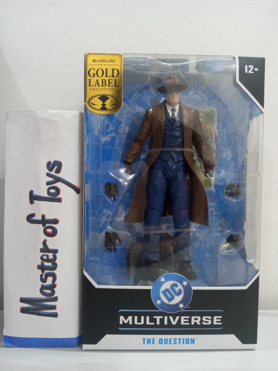 McFarlane DC Multiverse The Question (DC Classic) Gold Lebel  - Ready Stock