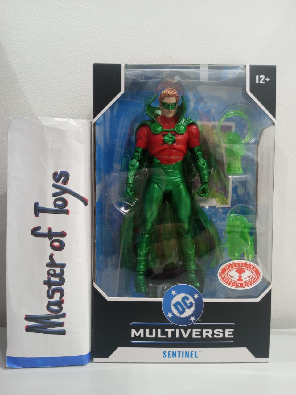 McFarlane DC Multiverse Sentinel (Green Lantern) Red Platinum Edition  - Ready Stock