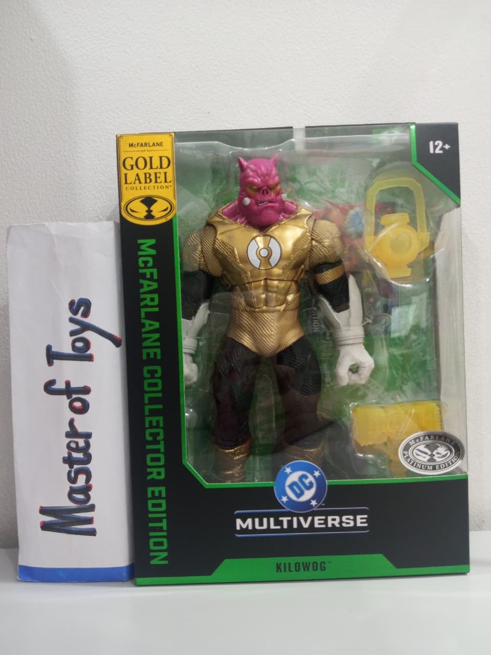McFarlane Collector Edition DC Multiverse Kilowog (Green Lantern) #64 Gold Label Platinum Edition- Ready Stock