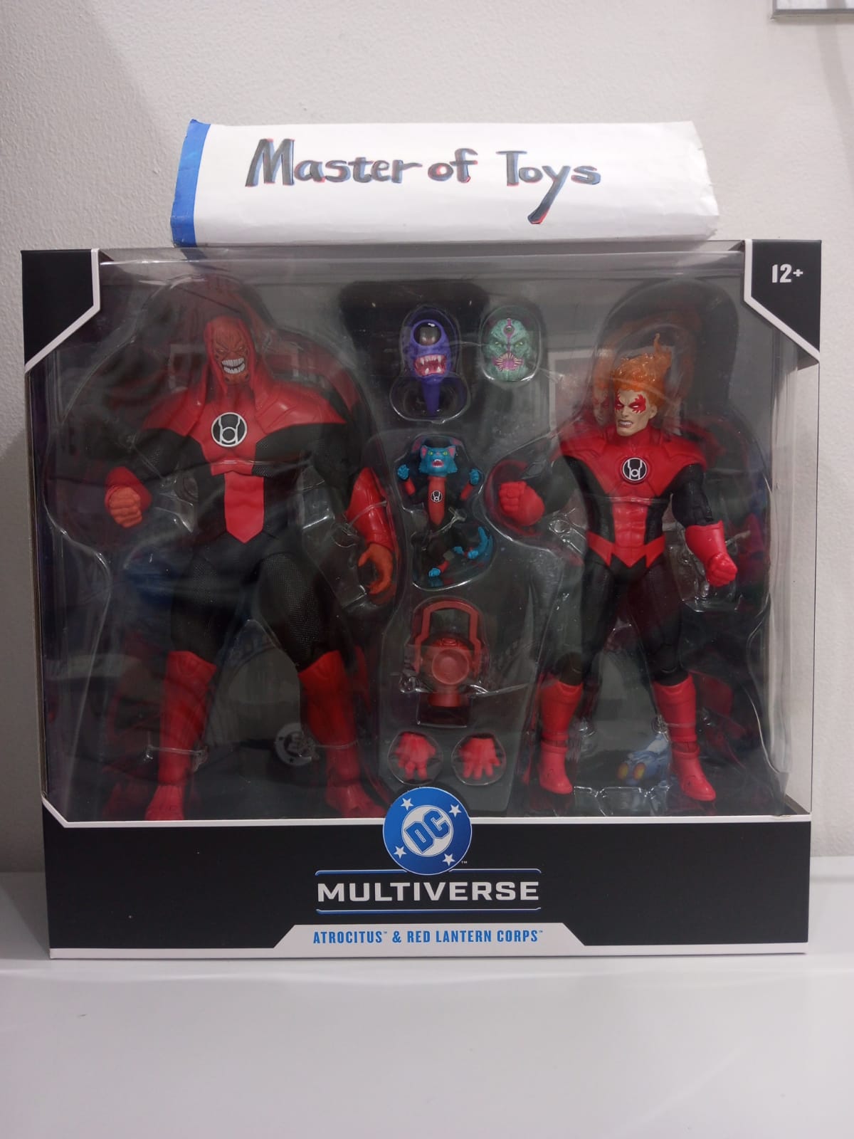 McFarlane DC Multiverse Atrocitus & Red Lantern Corps (Green Lantern)  - Ready Stock