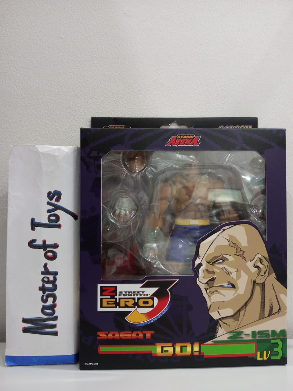 Storm Arena Street Fighter Zero 3 Sagat  - Ready Stock