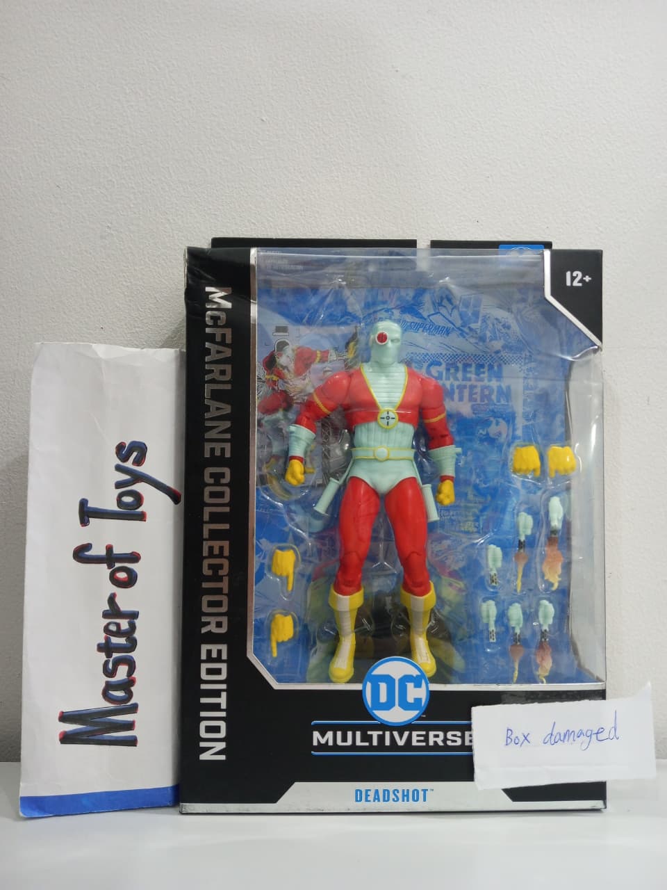 McFarlane Collector Edition DC Multiverse Deadshot (DC Classic) #35 BOX DAMAGED -Ready Stock