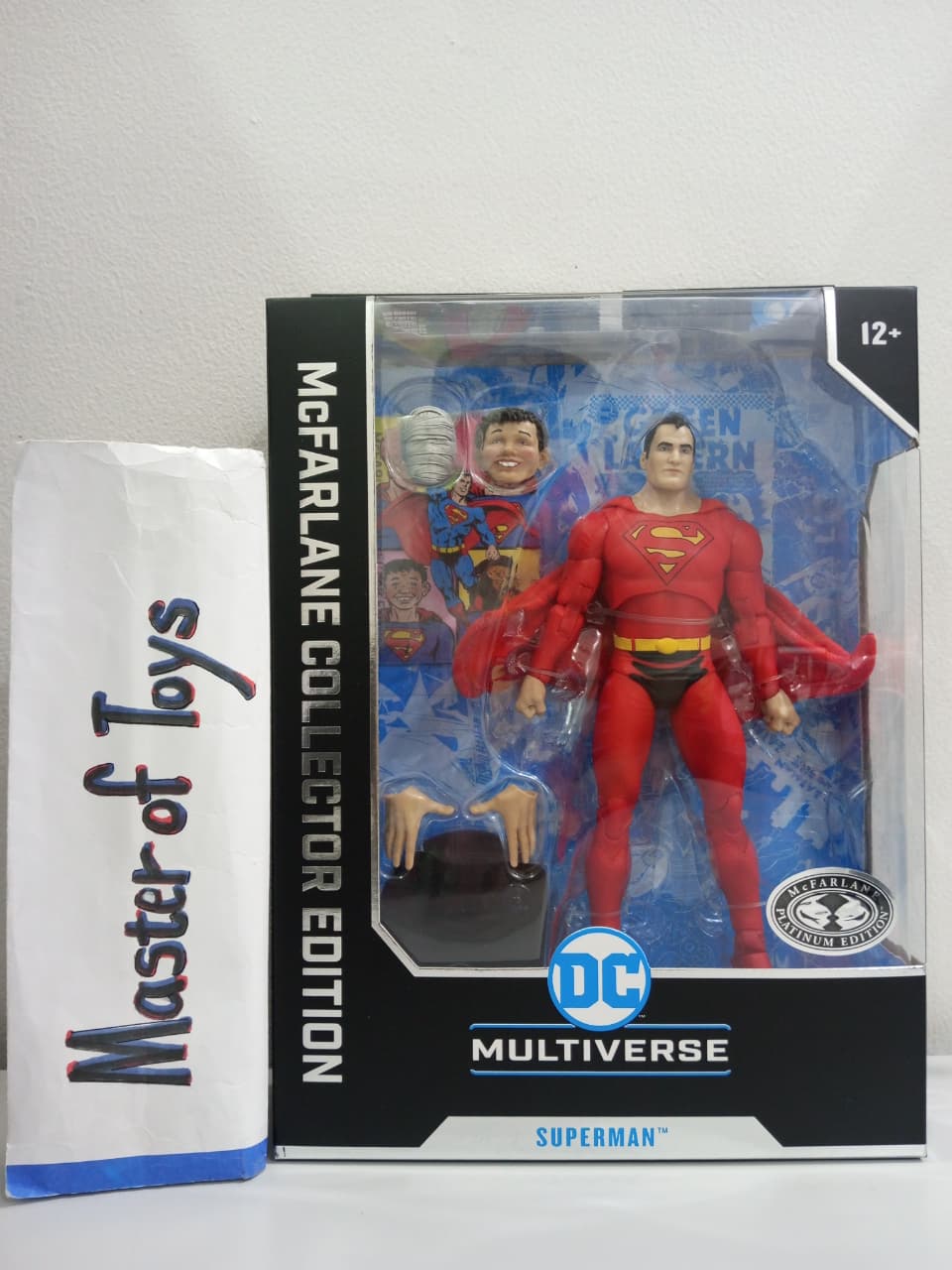 McFarlane Collector Edition Superman (Strange Lives Of Superman) #39 Platinum Edition - Ready Stock