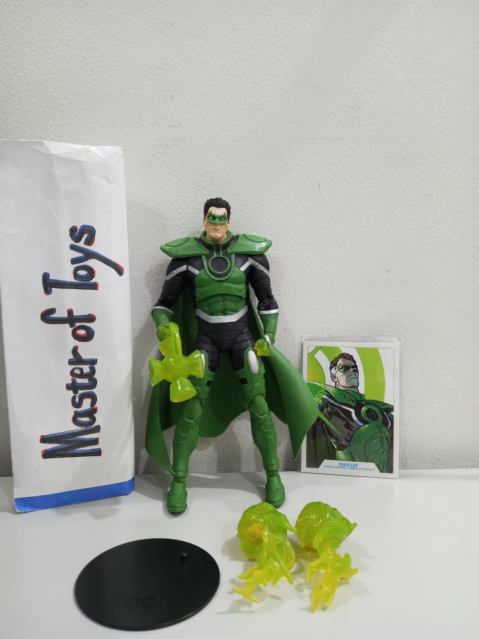 McFarlane DC Multiverse Parallax Green Lantern Emerald Twilight Only No Box - Ready Stock