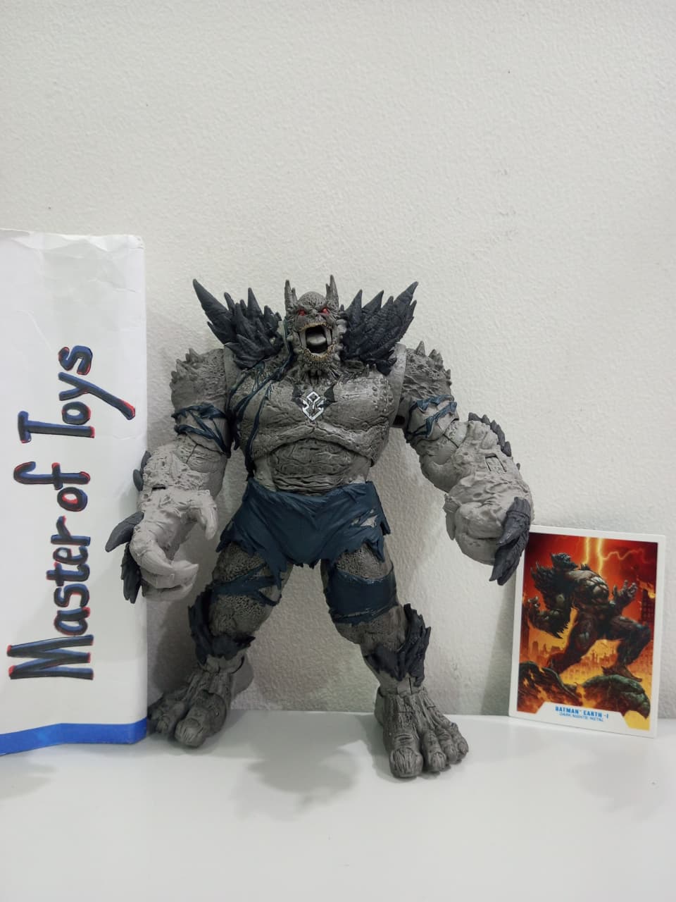 McFarlane DC Multiverse Batman Earth 1 (Dark Nights: Metal) Only No Box - Ready Stock