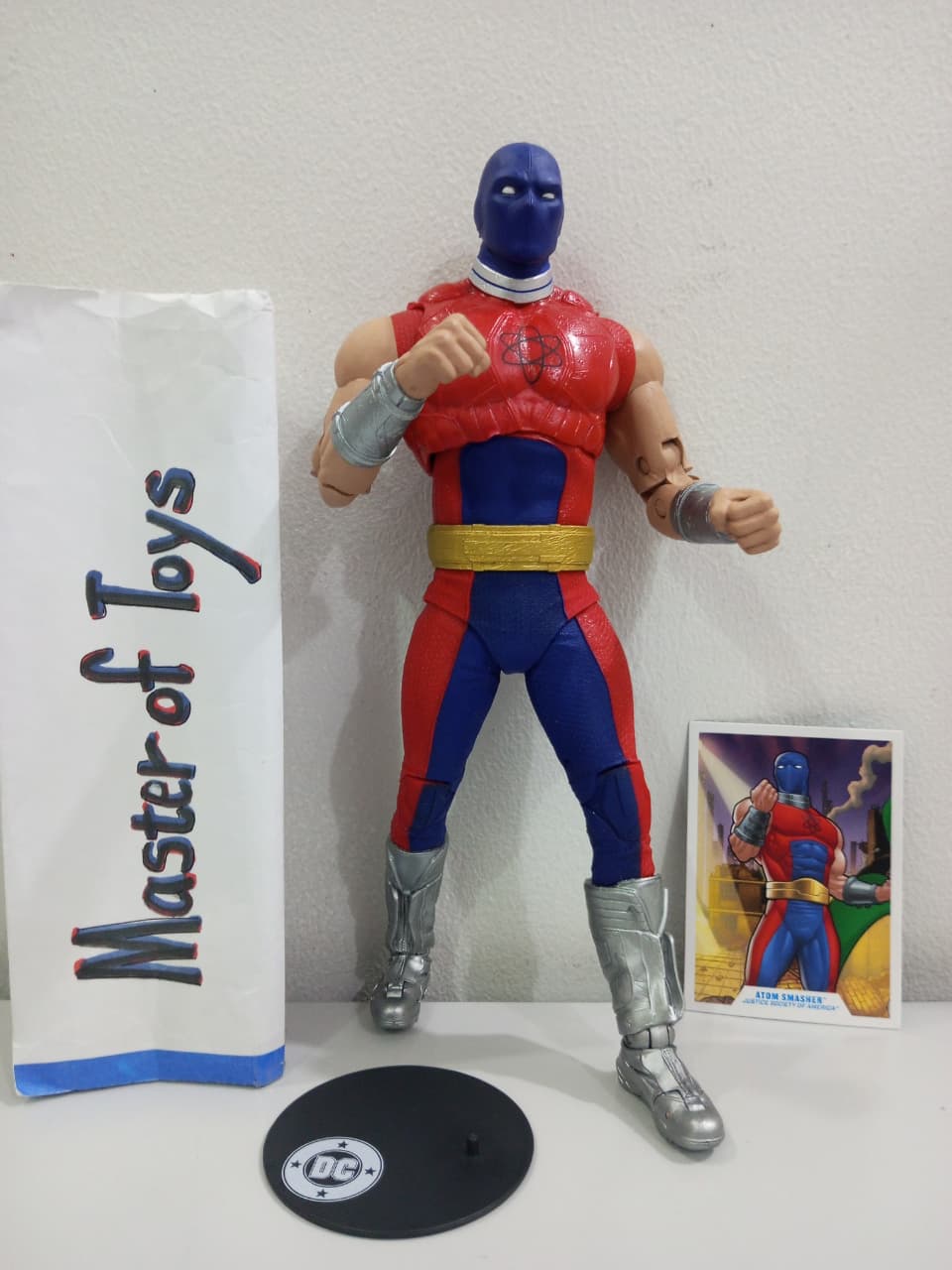 McFarlane DC Multiverse Atom Smasher (Justice Society Of America) Only No Box - Ready Stock