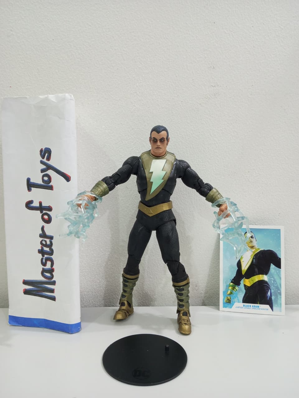Mcfarlane DC Multiverse Black Adam (Justice League : Endless Winter) Only No Box - Ready Stock