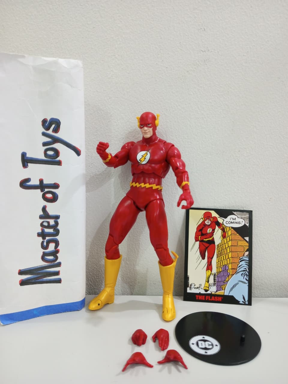 Mcfarlane DC Direct The Flash Barry Allen Only No Box - Ready Stock
