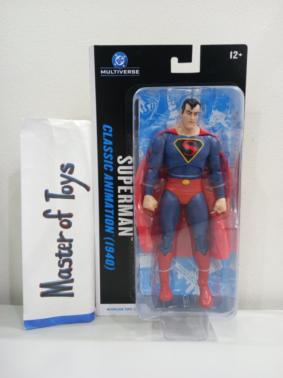 McFarlane DC Multiverse Superman Classic Animation (1940) - Ready Stock