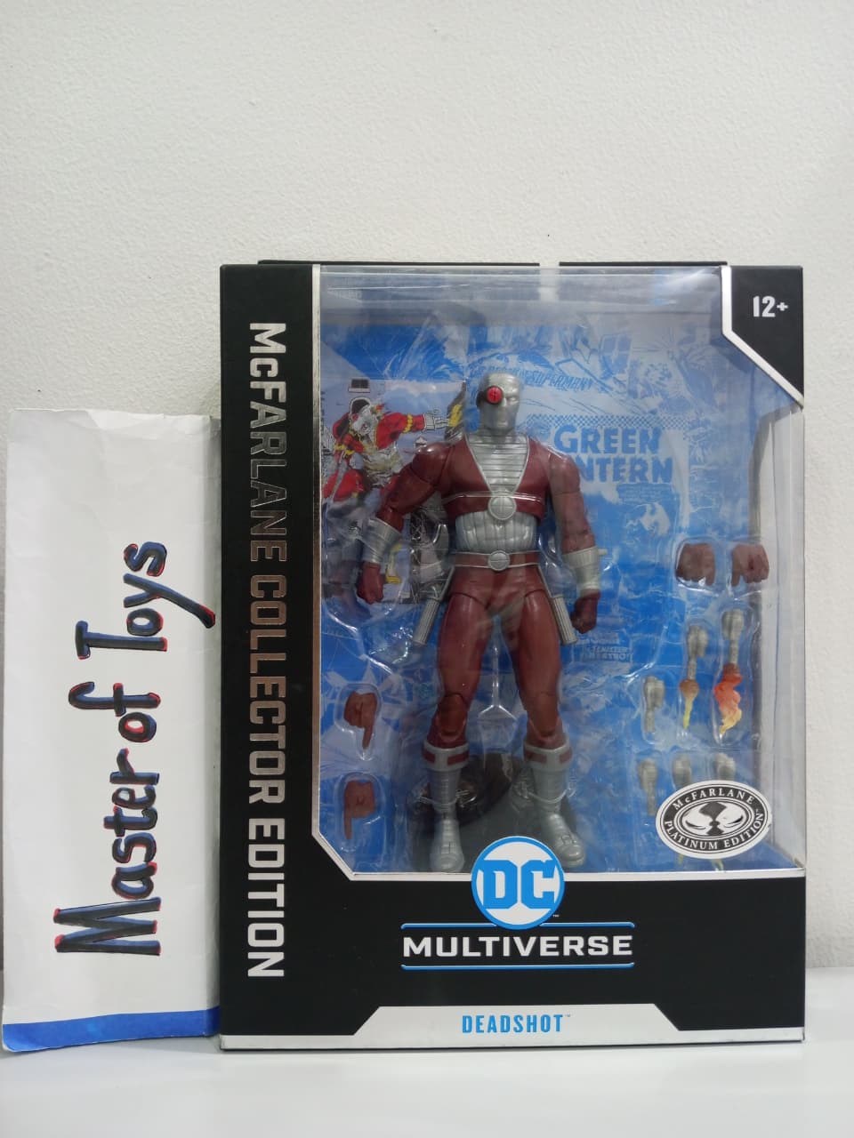 McFarlane Collector Edition DC Multiverse Deadshot (DC Classic) #35 Platinum Edition  -Ready Stock