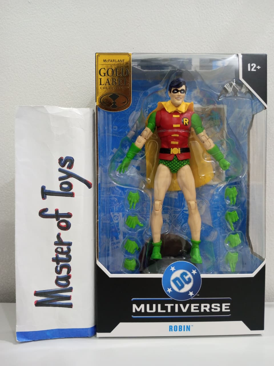 McFarlane DC Multiverse Robin (Dc Silver Age) Gold Label  - Ready Stock