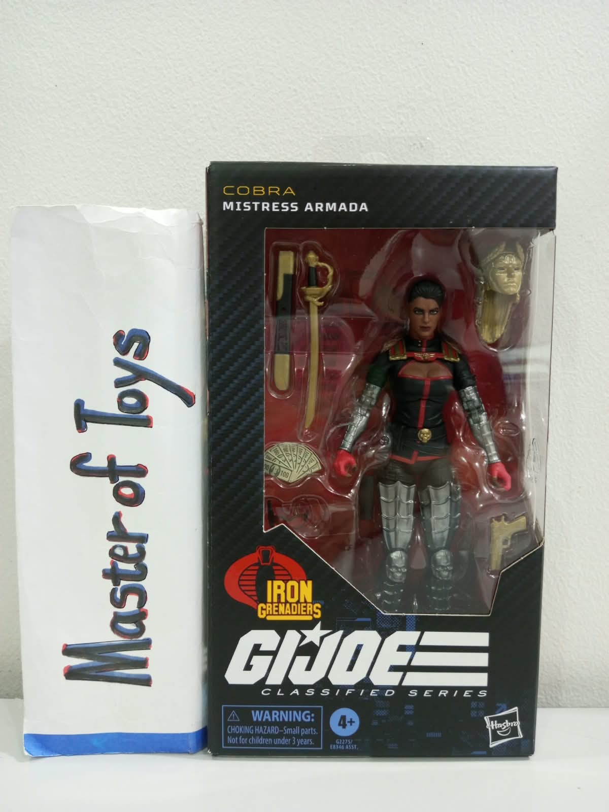 Hasbro Gijoe Classified Series Iron Grenadiers Cobra Mistress Armada #210 - Ready Stock