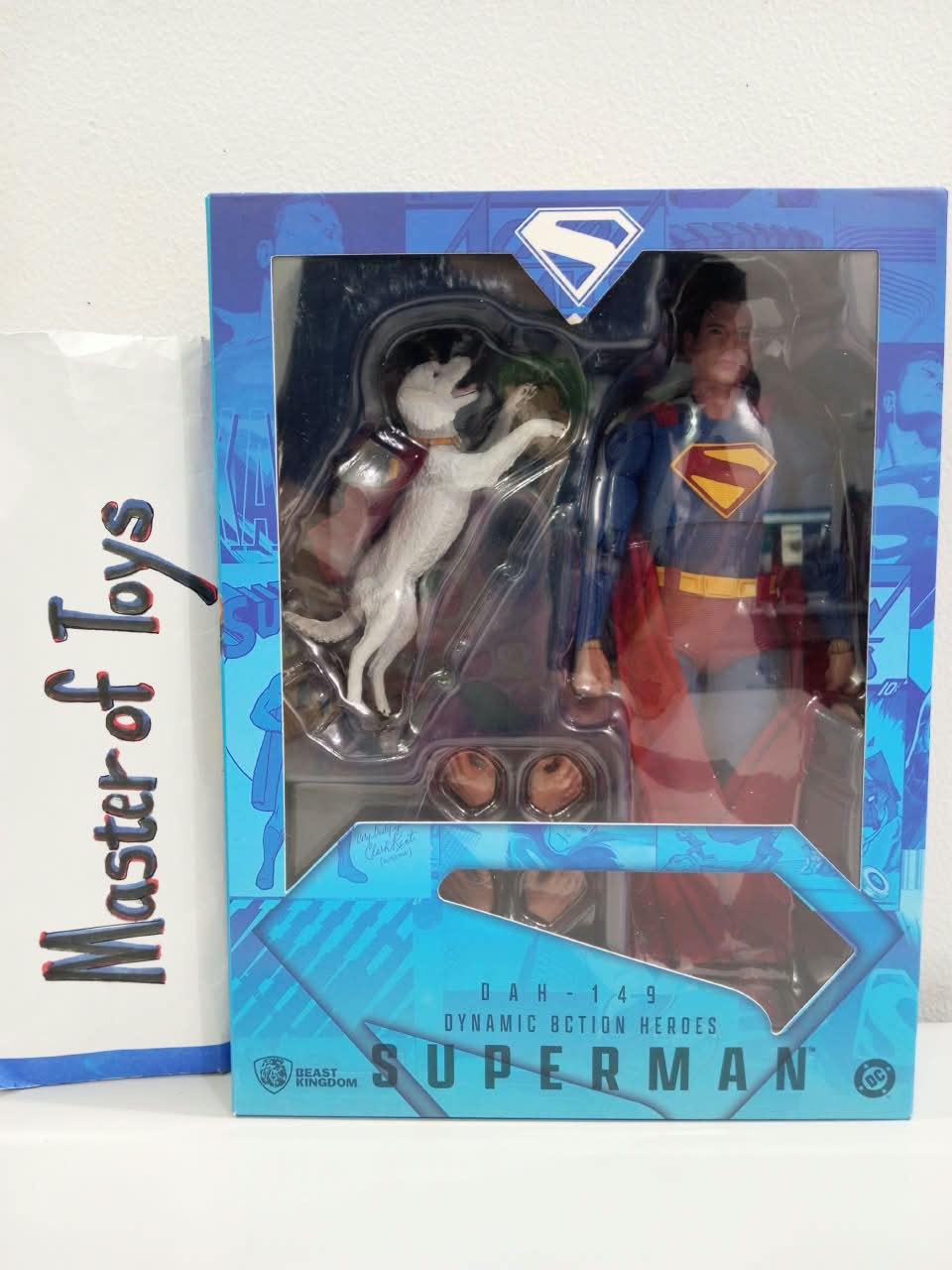 Beast Kingdom DC Batman Dah 149 Dynamic Action Heroes Superman 1/9 Scale Action Figure - Ready Stock