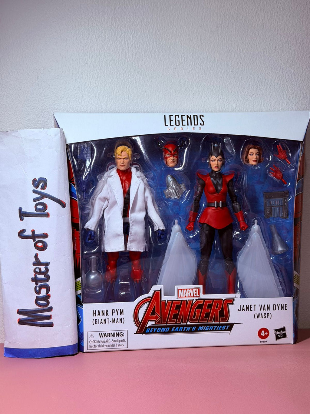 Hasbro Marvel Legends Series Marvel Avengers Beyond Earth's Mightiest Hank Pym (Giant-Man) | Janet Van Dyne (WASP) - Ready Stock