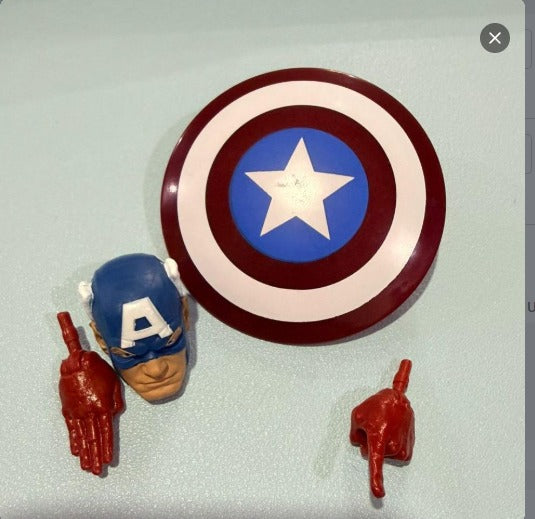 Hasbro Marvel Legends Captain America Cap Wolf Onslaught Only No Box - Ready Stock