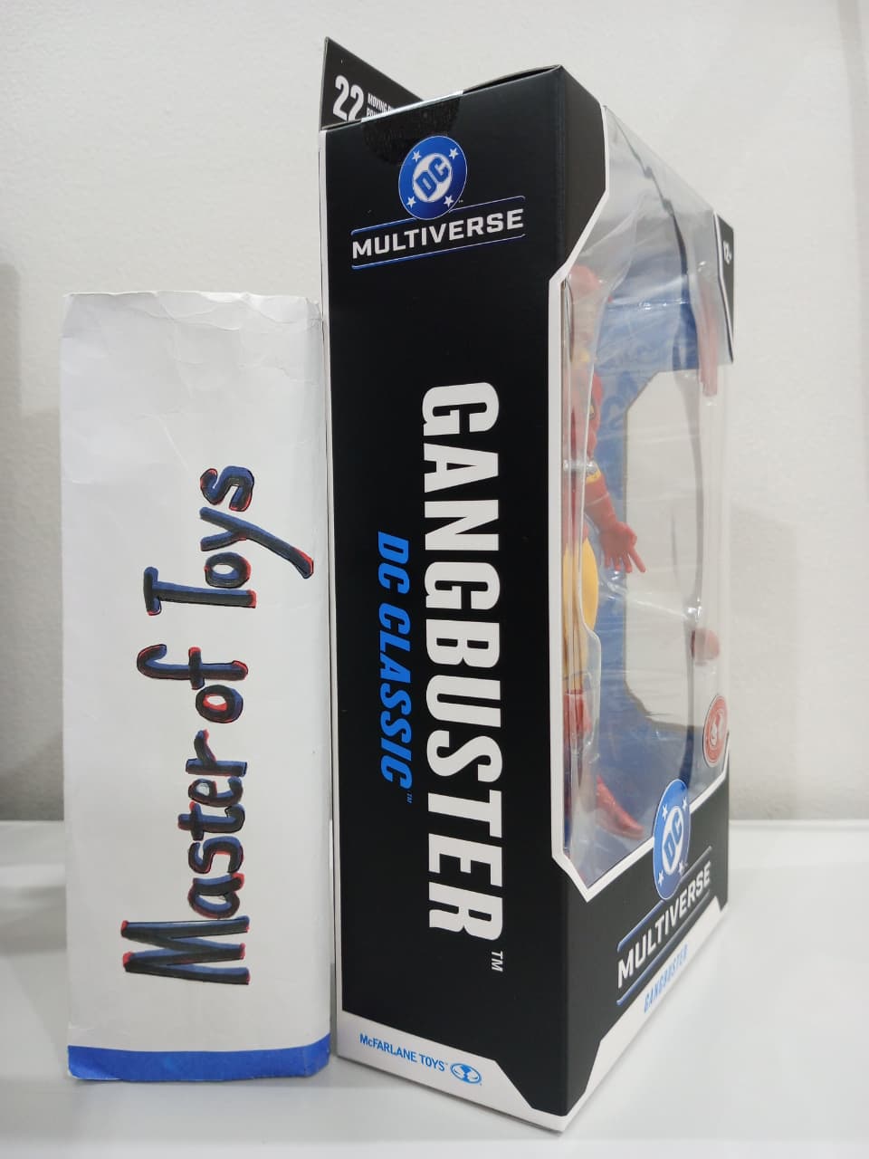 McFarlane DC Multiverse Batman Gangbuster (DC Classic) Red Platinum Edition - Ready Stock