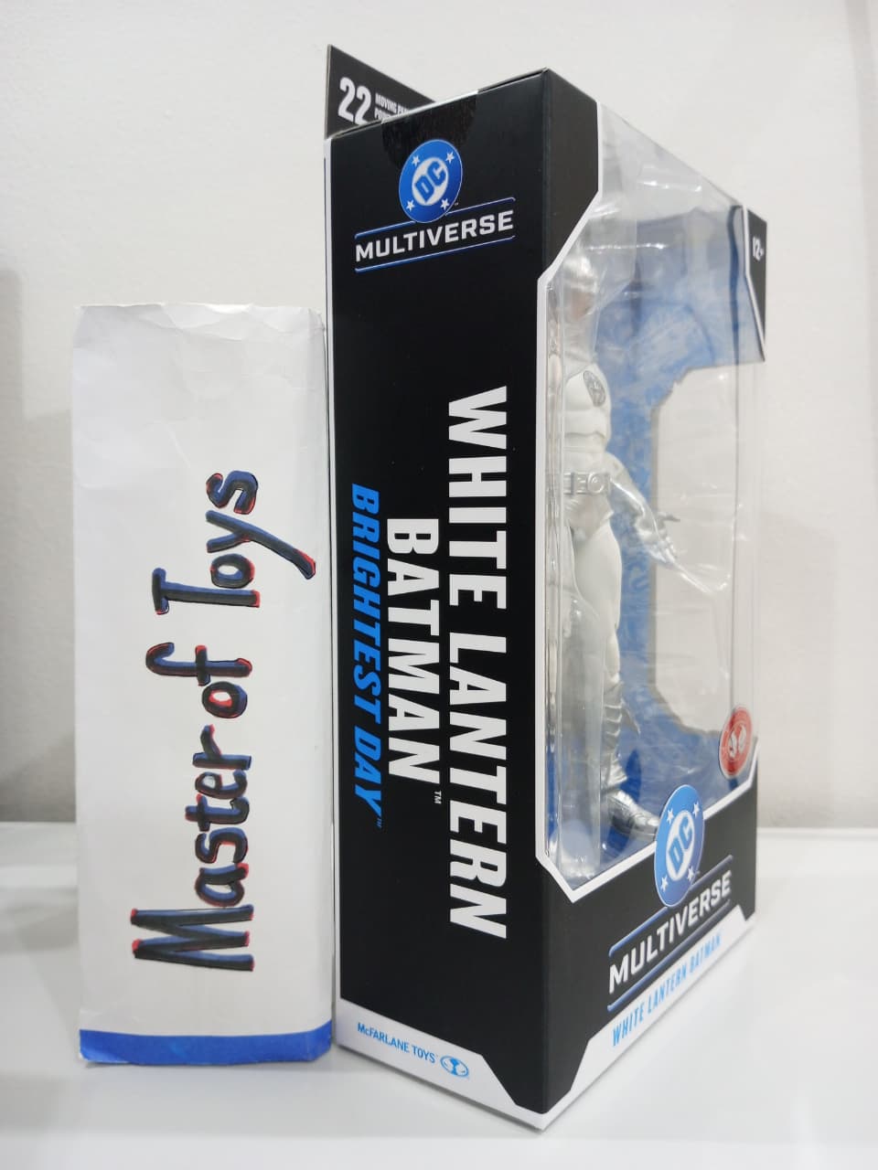 McFarlane DC Multiverse Batman White Latern Batman (Brightest Day) Red Platinum Edition - Ready Stock