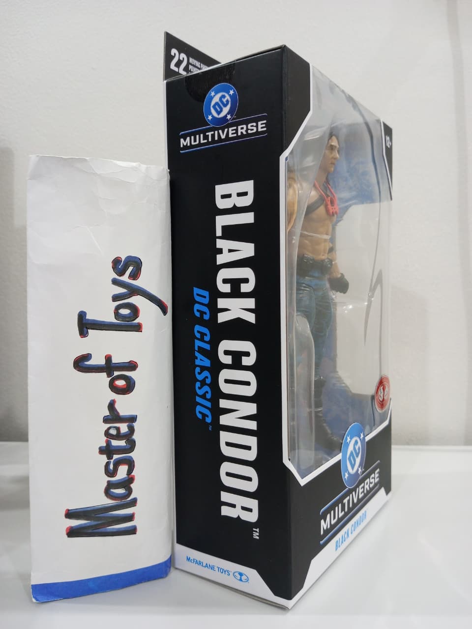 McFarlane DC Multiverse Black Condor (DC Classic) Red Platinum Edition - Ready Stock