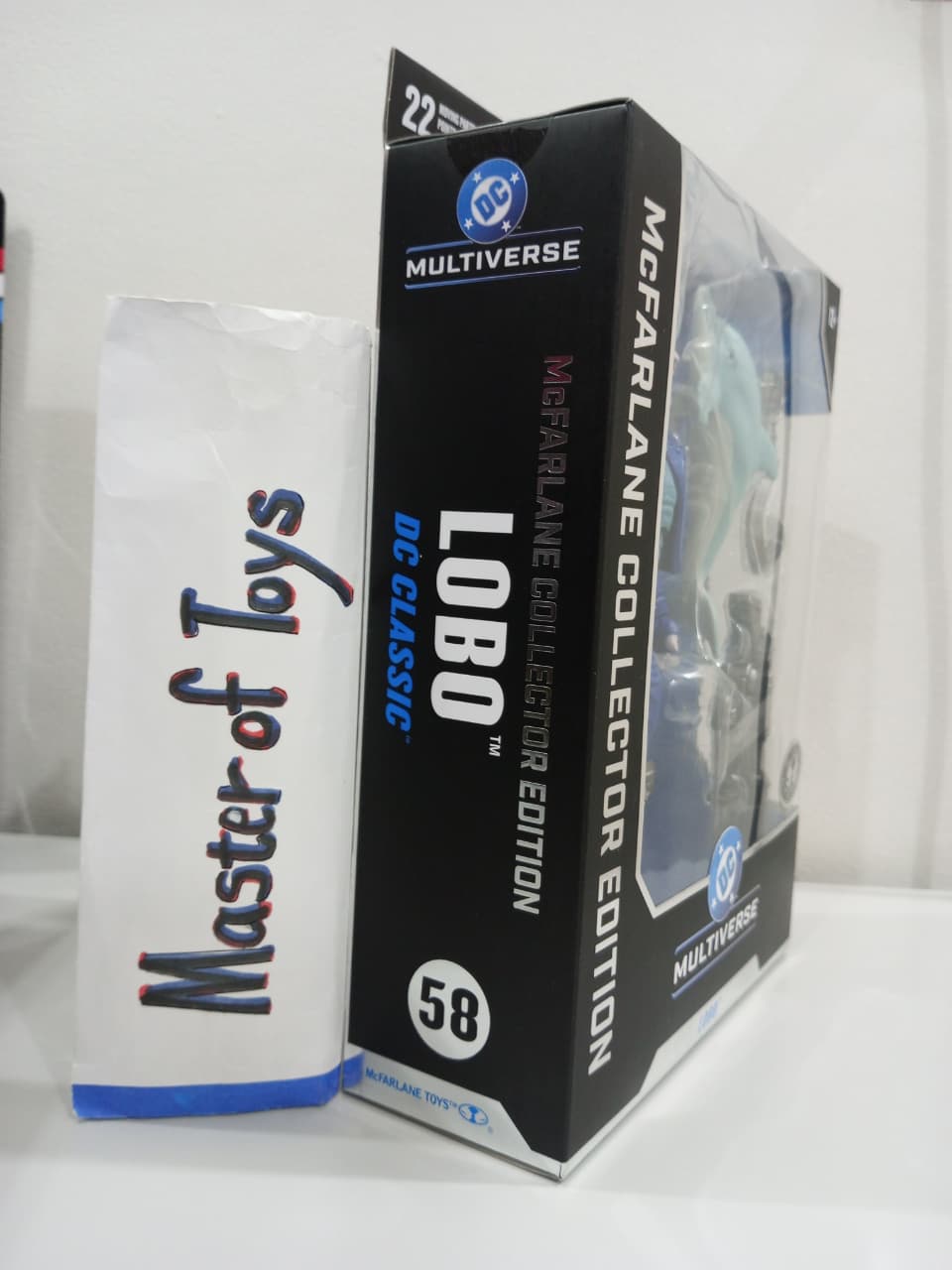 McFarlane Collector Edition DC Multiverse Lobo (DC Classic) Platinum Edition #58 - Ready Stock