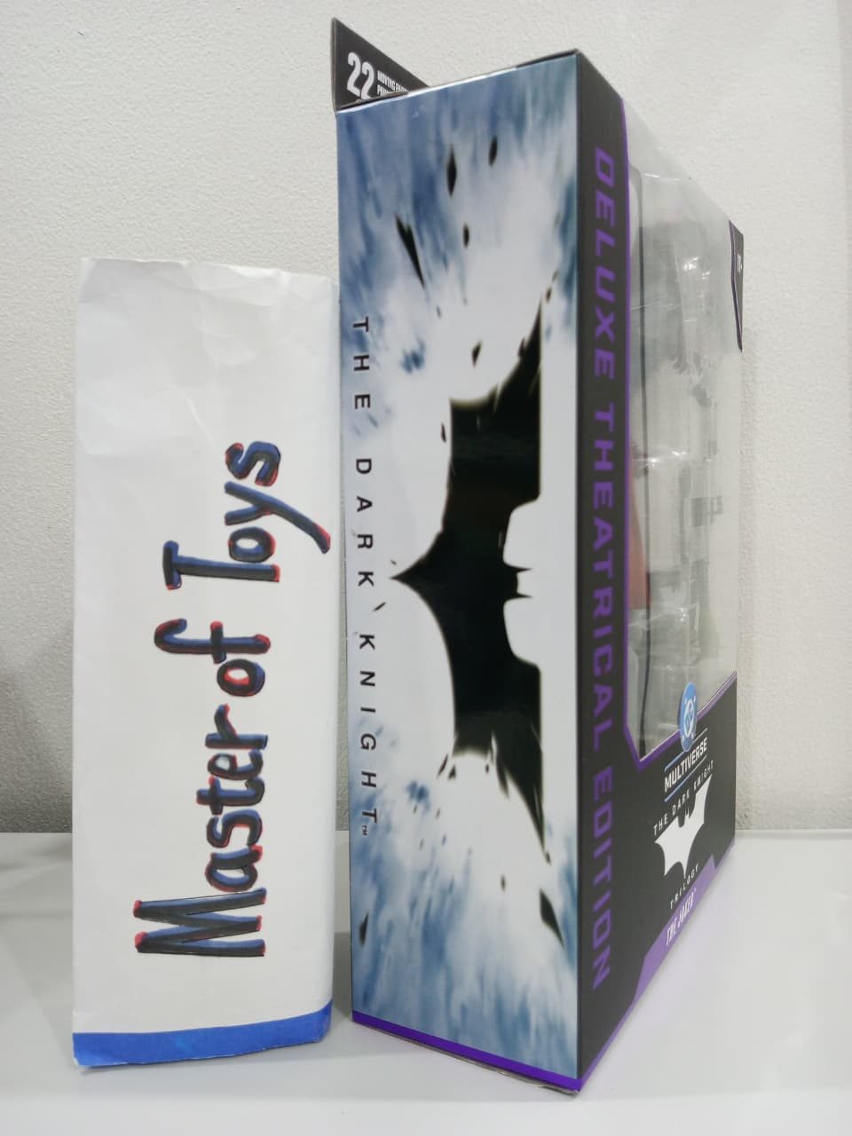 McFarlane Deluxe Theatrical Edition DC Multiverse The Dark Knight Trilogy (The Joker)- Ready Stock
