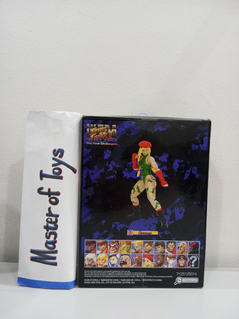 Jadatoys Ultra Street Fighter II The Final Challengers Cammy (Green)- Ready Stock