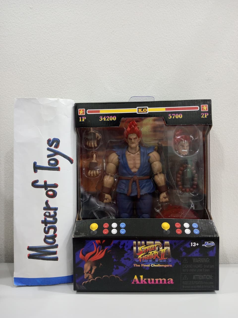 Jadatoys Ultra Street Fighter II The Final Challengers Akuma- Ready Stock