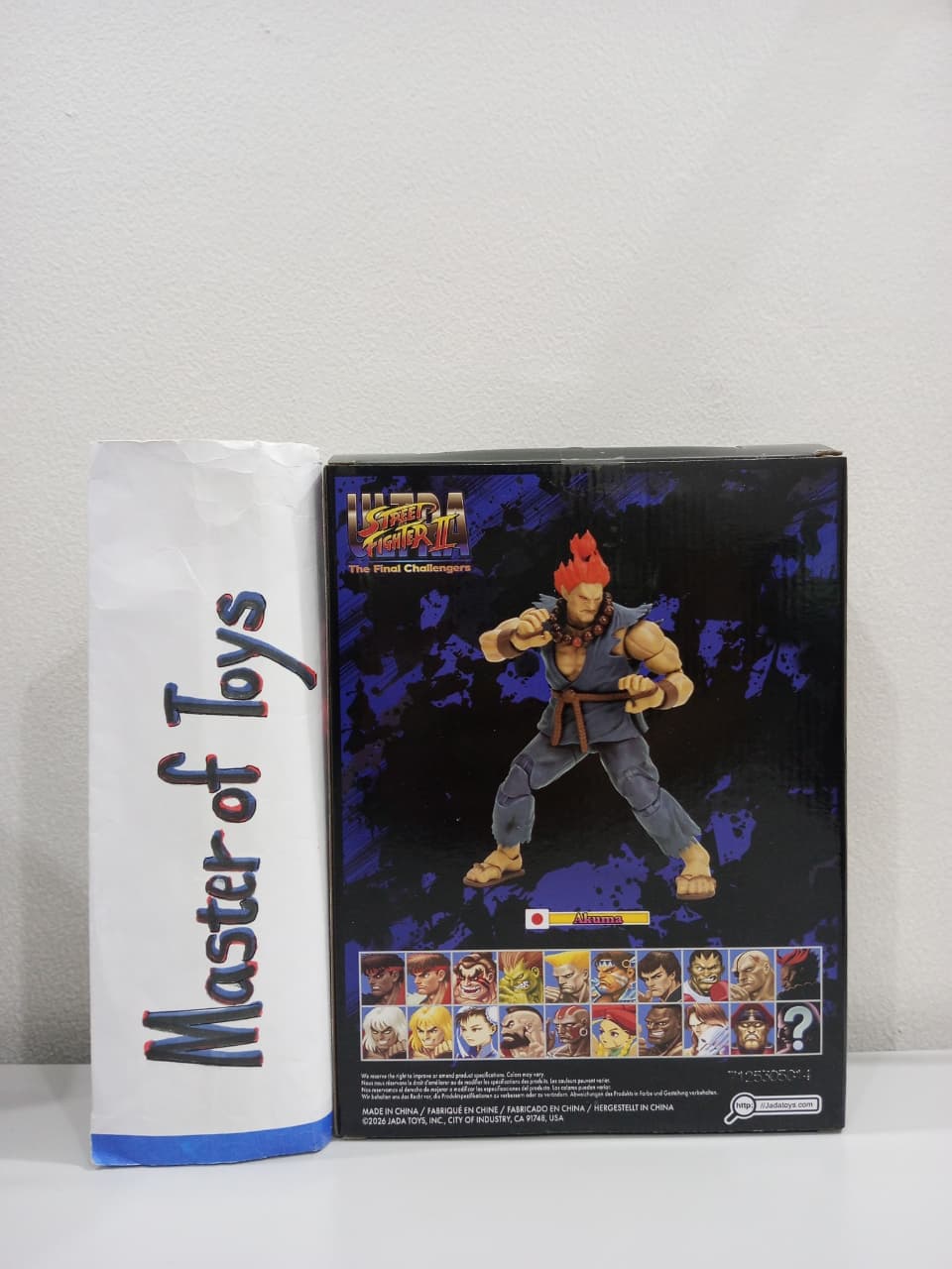 Jadatoys Ultra Street Fighter II The Final Challengers Akuma- Ready Stock