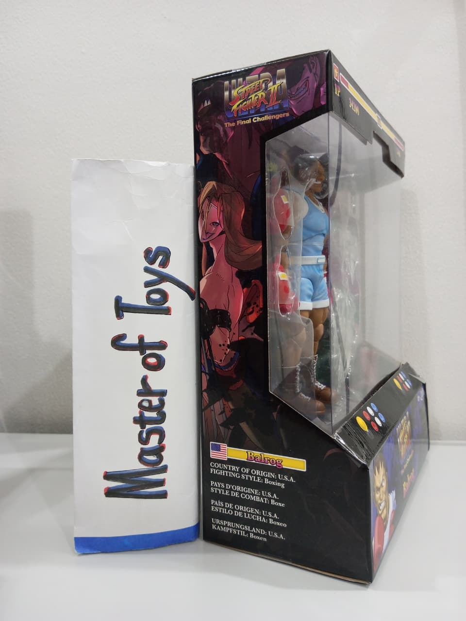 Jadatoys Ultra Street Fighter II The Final Challengers Balrog- Ready Stock