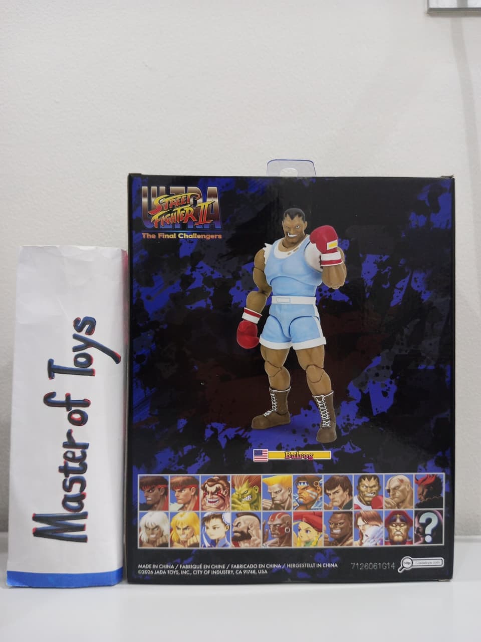 Jadatoys Ultra Street Fighter II The Final Challengers Balrog- Ready Stock