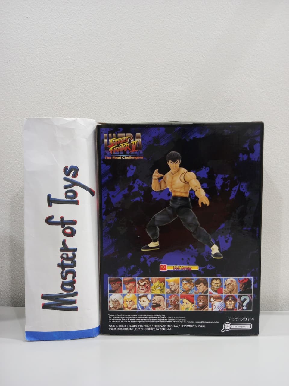 Jadatoys Ultra Street Fighter II The Final Challengers Fei long- Ready Stock