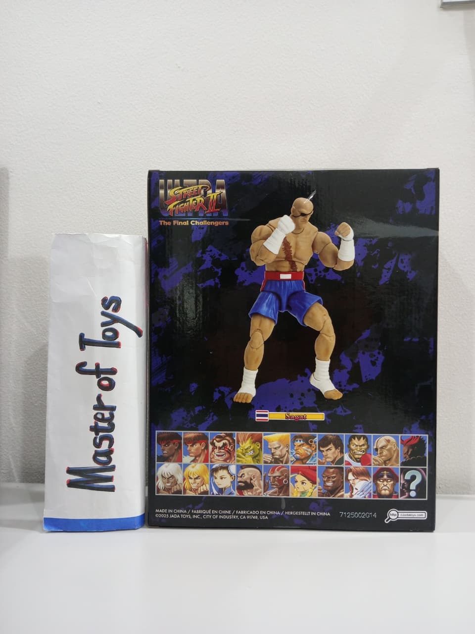 Jadatoys Ultra Street Fighter II The Final Challengers Sagat- Ready Stock
