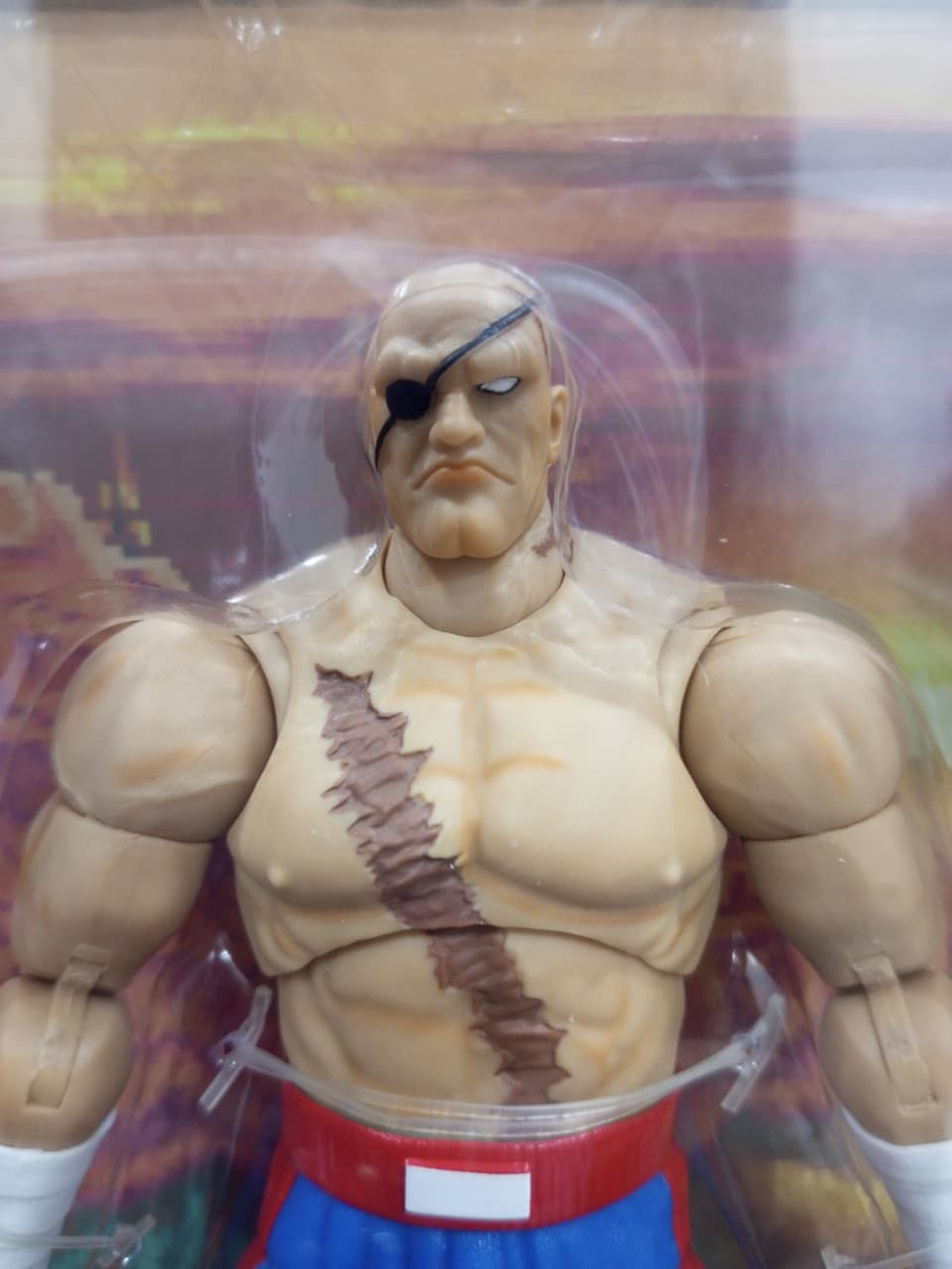 Jadatoys Ultra Street Fighter II The Final Challengers Sagat- Ready Stock