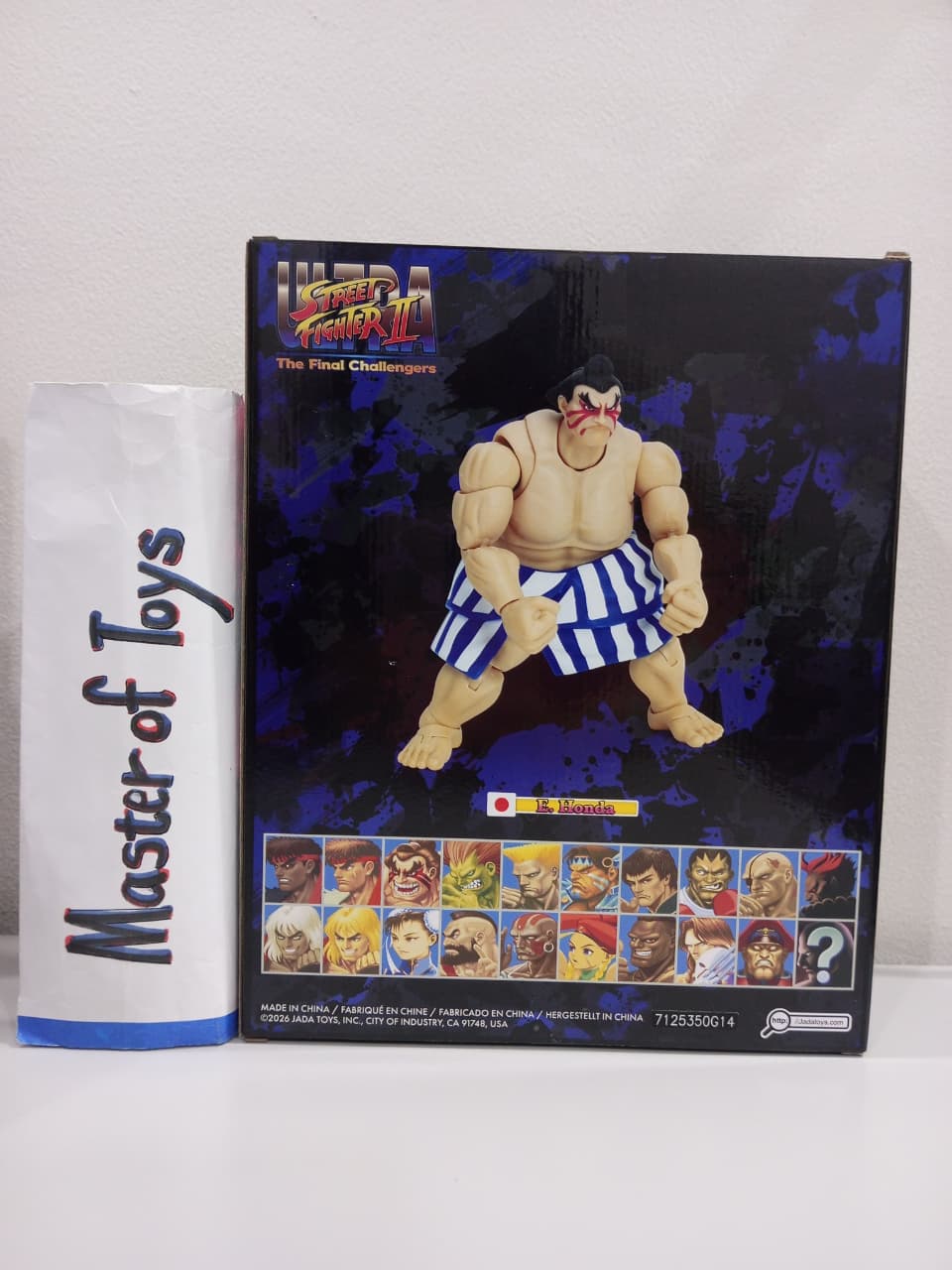 Jadatoys Ultra Street Fighter II The Final Challengers E Honda- Ready Stock